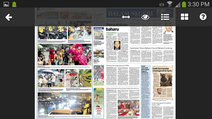 Utusan Malaysia android App screenshot 4